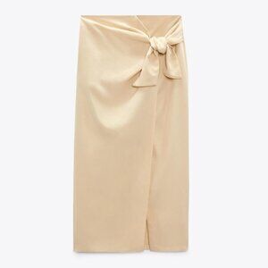 ZARA Beige Skirt XS